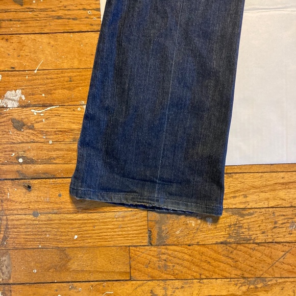 NWOT 7 for all Mankind Flare Jeans with Blue stripe size 29 - Picture 4 of 10